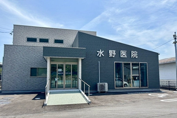 水野医院　入り口の玄関